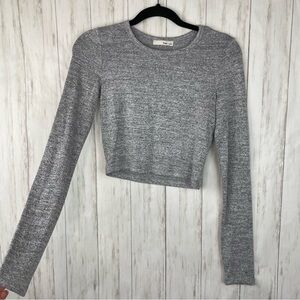 Wilfred aritzia gray long sleeve small
